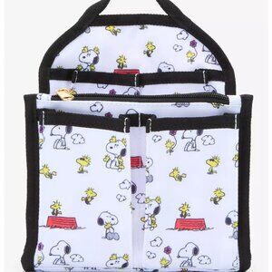 Peanuts Snoopy & Woodstock Allover Print Mini Backpack Organizer - NWT